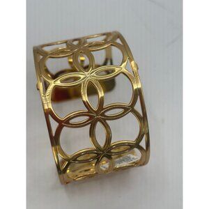 Brighton christo NYC NEW YORK CITY  GOLD  CUFF  BANGLE   nwt  $ 58